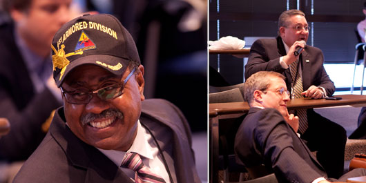 Snapshots from the CFPB's staff event in honor of our colleagues who are veterans